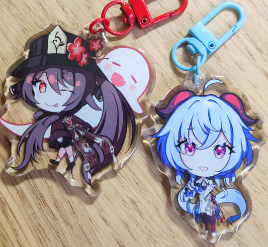 Genshin Impact Acrylic Charms